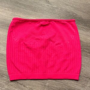 Zara Hot Pink Tube Top